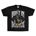 Built in Silence Tee black front
