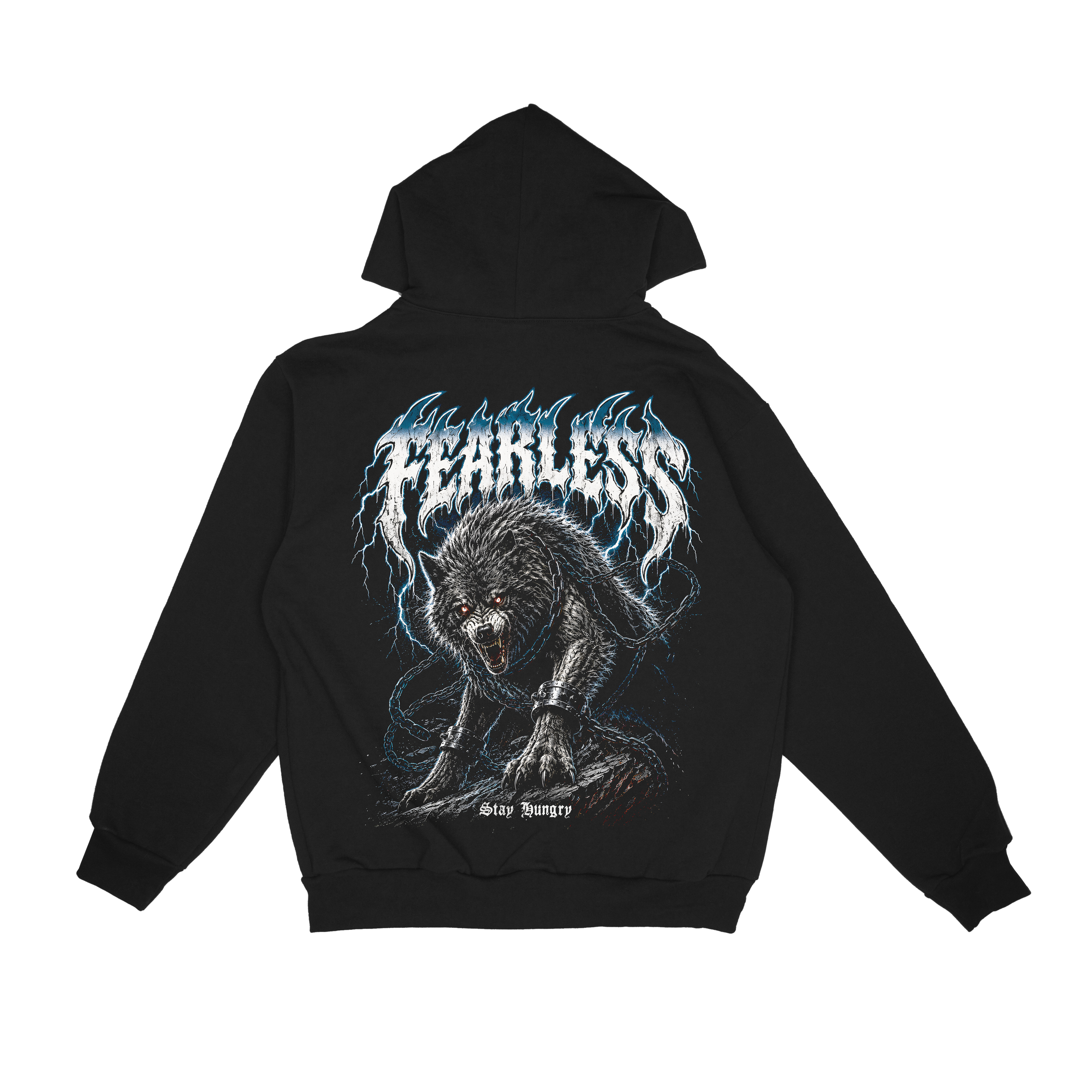 Fearless Wolf Hoodie