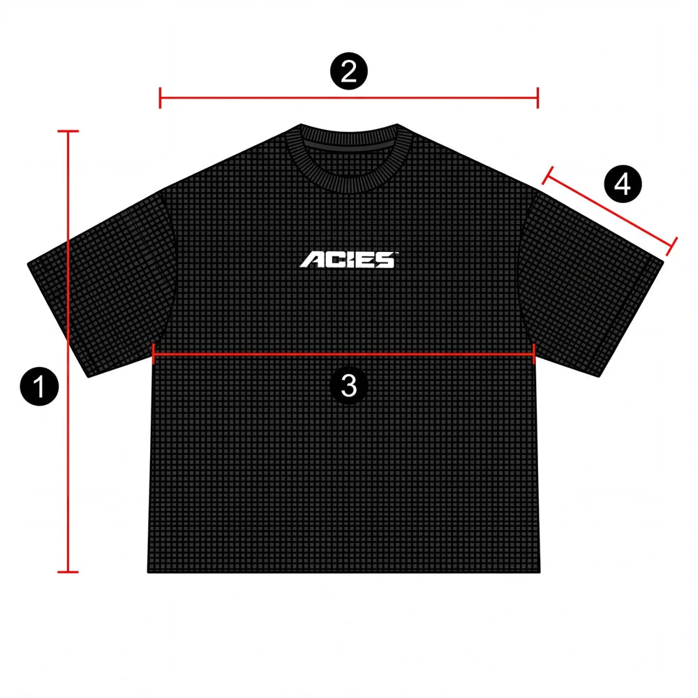 Acies tee measurement points
